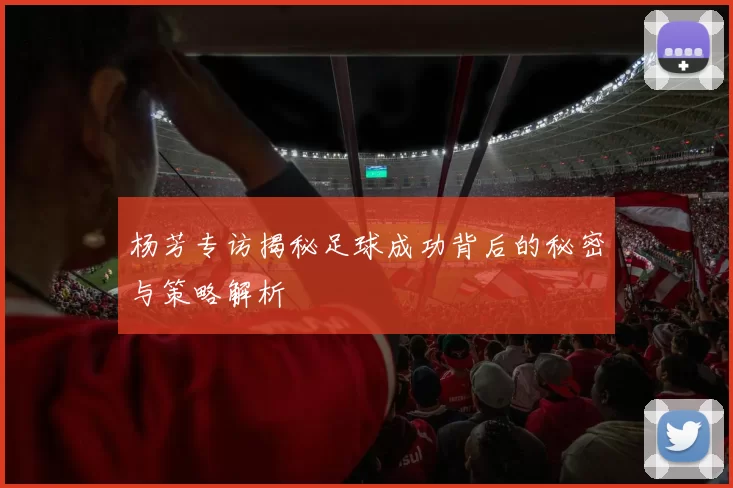 杨芳专访揭秘足球成功背后的秘密与策略解析